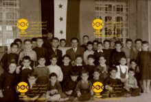 طلاب من مدرسة الجهاد الإبتدائية في السويداء عام 1955م (3)