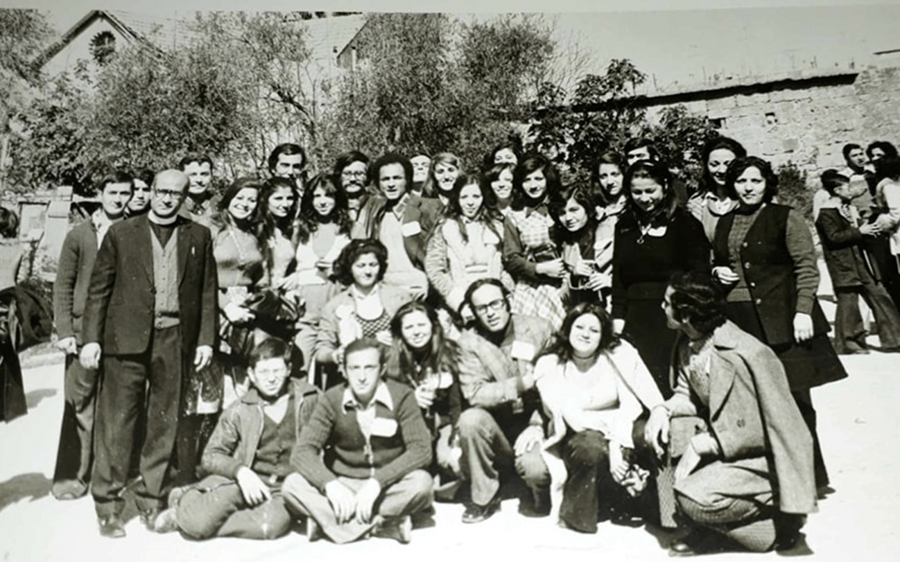 أعضاء مؤتمر أنجيليي الشمال في حلب عام 1975م