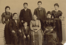 عائلة طوروس دوكمجي في حلب عام 1890م