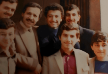 طلاب في صف البكالوريا في مدرسة المعري في حلب عام 1984