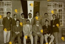 معلمو مدرسة الجهاد الإبتدائية في السويداء عام 1955م (2)