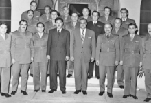 جمال عبد الناصر يستقبل الوفد العسكري السوري في كانون الثاني 1958 (2)