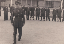 طلاب من مدرسة جودت الهاشمي في درس الفتوة عام 1958