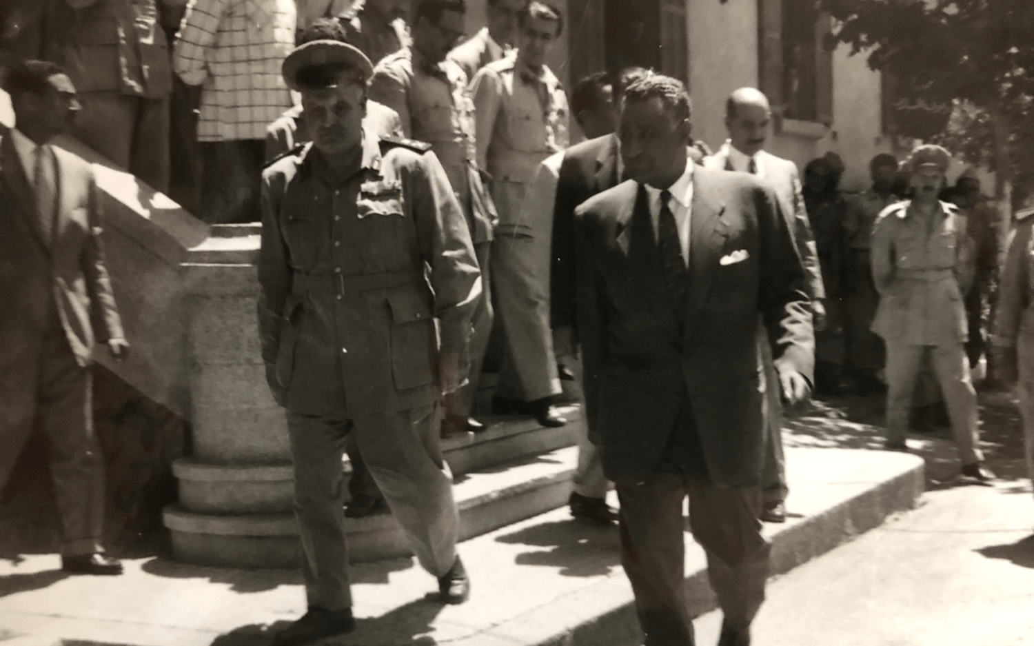 جمال عبد الناصر ولجنة دعم الثورة العراقية في دمشق عام 1958