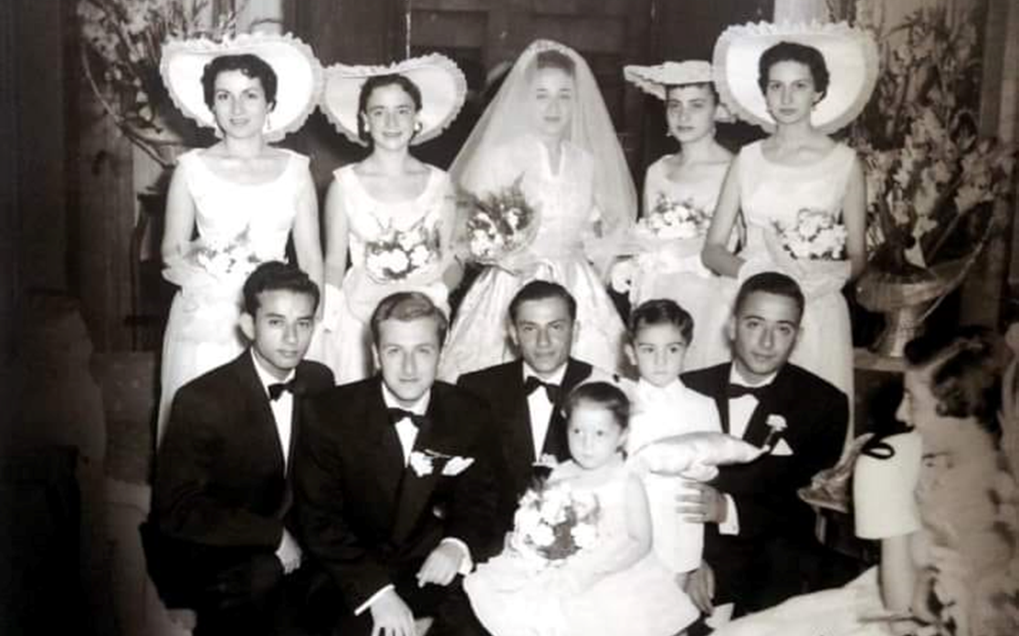 حفل زفاف تيريز مراش وهنري رفيع في حلب 1955