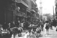 الزهرات في الفوج الأرثوذكسي الثاني بدمشق في أحد الشعانين عام 1971