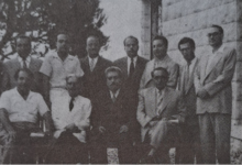 بعض أعضاء المجلس الأعلى في الحزب السوري القومي الإجتماعي عام 1955