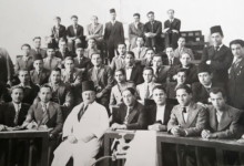 طلاب شعبة البكالوريا في مدرسة التجهيز الأولى – جودت الهاشمي في دمشق 1936- 1937