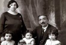 عائلة بنجمان قرألي في عشرينيات القرن العشرين