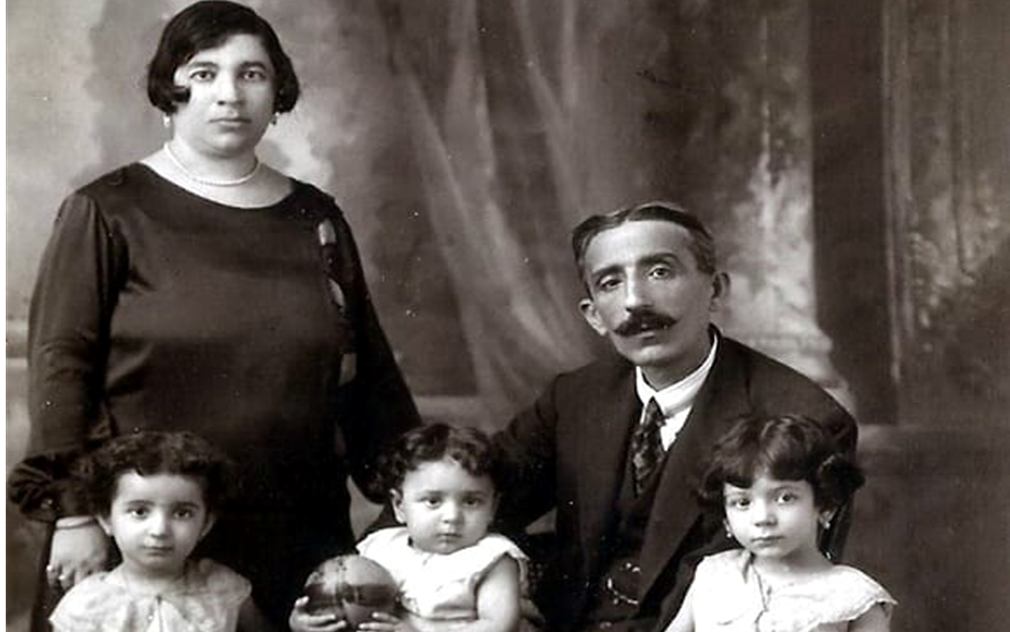 عائلة بنجمان قرألي في عشرينيات القرن العشرين