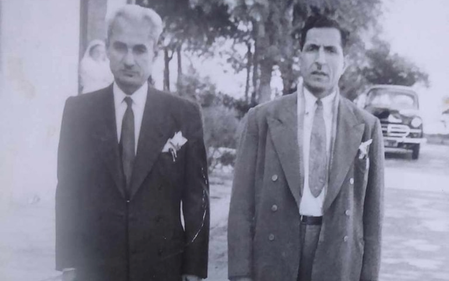محمد سليمان آغا في عفرين عام 1946