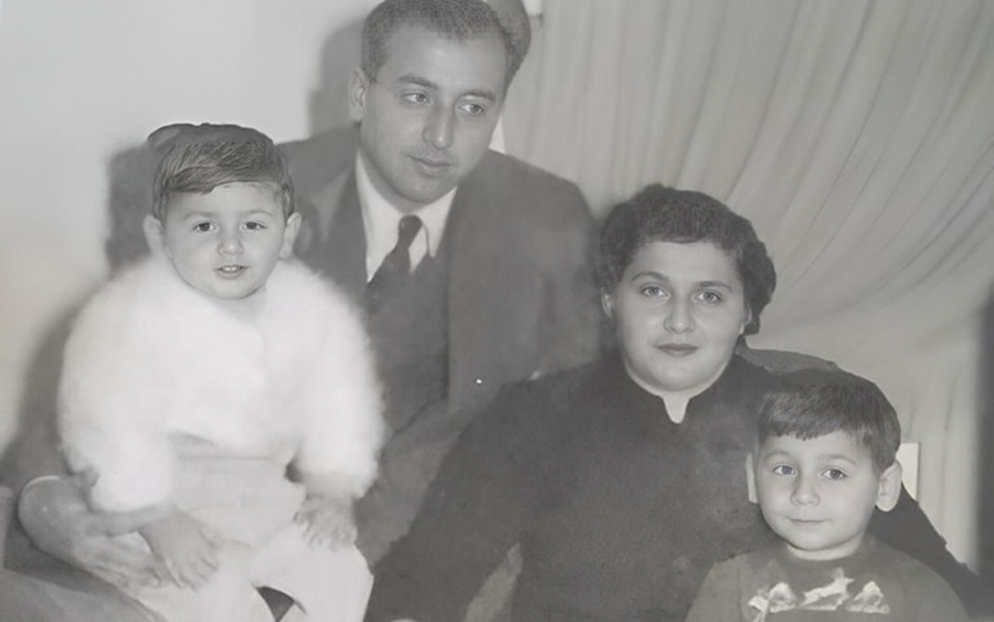 عائلة جورج نجم في حلب في خمسينيات القرن العشرين