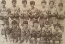 فريق أشبال نادي الغوطة بالملاكمة في سبعينيات القرن العشرين