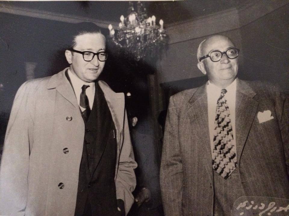 عبد الرحمن العظم وخالد العظم في خمسينيات القرن العشرين