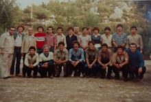 فريق نادي حلب الأهلي في اللاذقية عام 1982