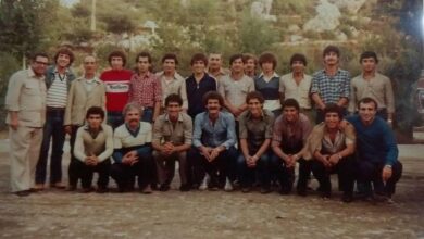 فريق نادي حلب الأهلي في اللاذقية عام 1982