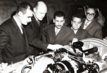 سراج الدين الشرابي في فرنسا بمهمة لبحث شراء قطع للطائرات عام 1961م