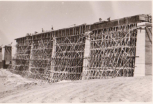 الخط الحديدي بين حلب واللاذقية أثناء العمل به بين عامي 1965 – 1969م