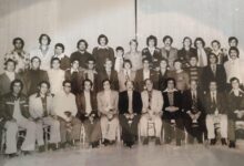 من حفل تكريم نادي حلب الأهلي للاعبين المتميزين في الدورة العربية بدمشق 1976