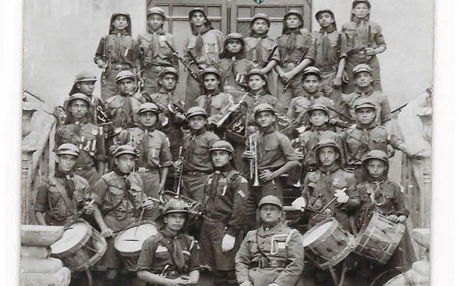 كشاف مدرسة الصنائع الميكانيك بحلب عام 1951م