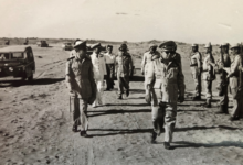 جانب من زيارة الفريق جمال الفيصل قائد الجيش لمعسكر الفتوة باللاذقية (1)