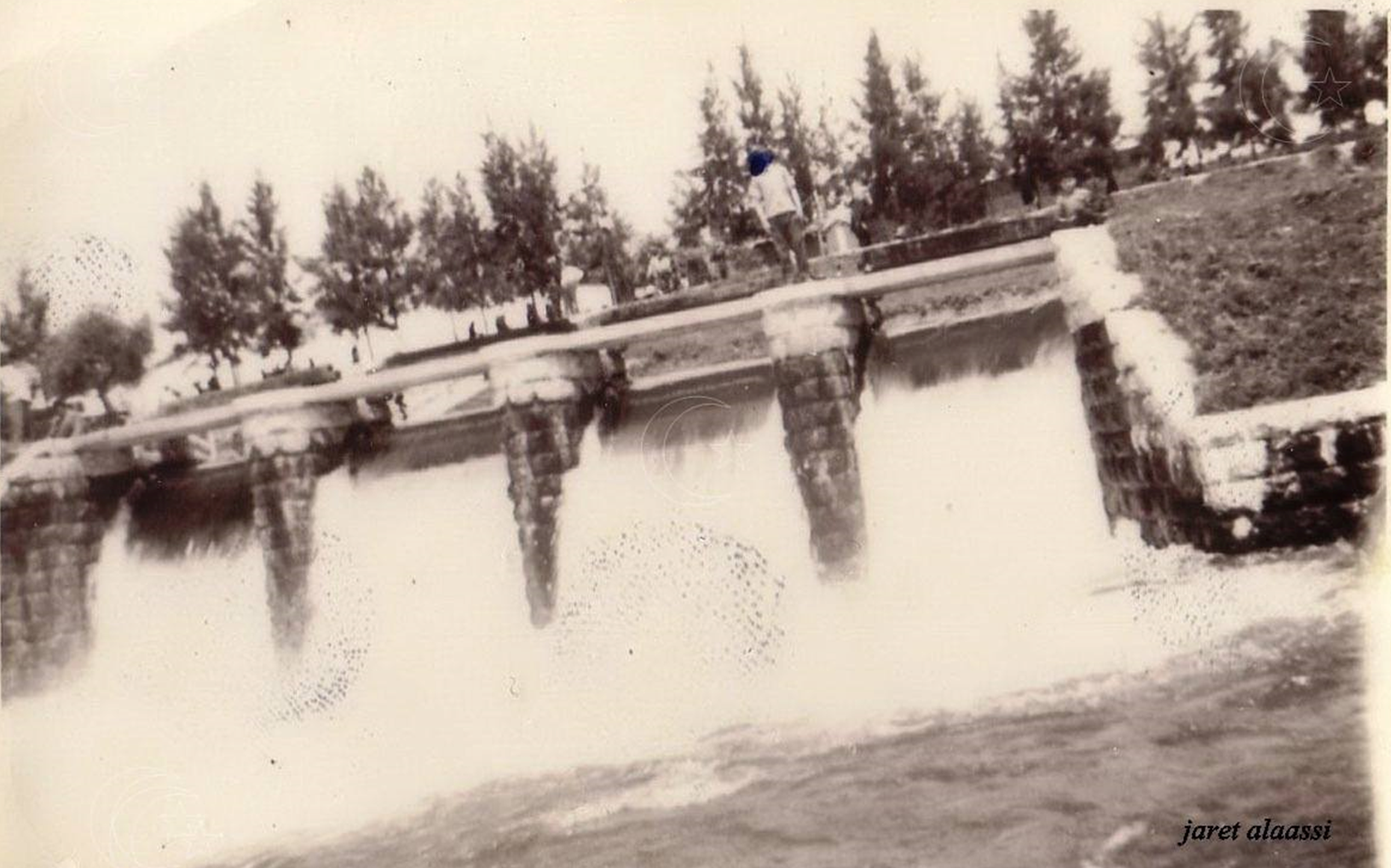 سد نهر السن في بانياس عام 1961