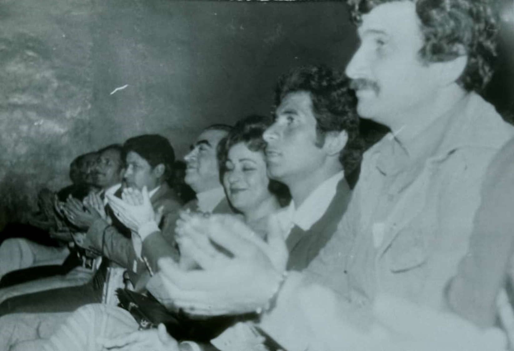 من صور أمسية الشاعر نزار القباني الشعرية في الرقة عام 1979 (4)