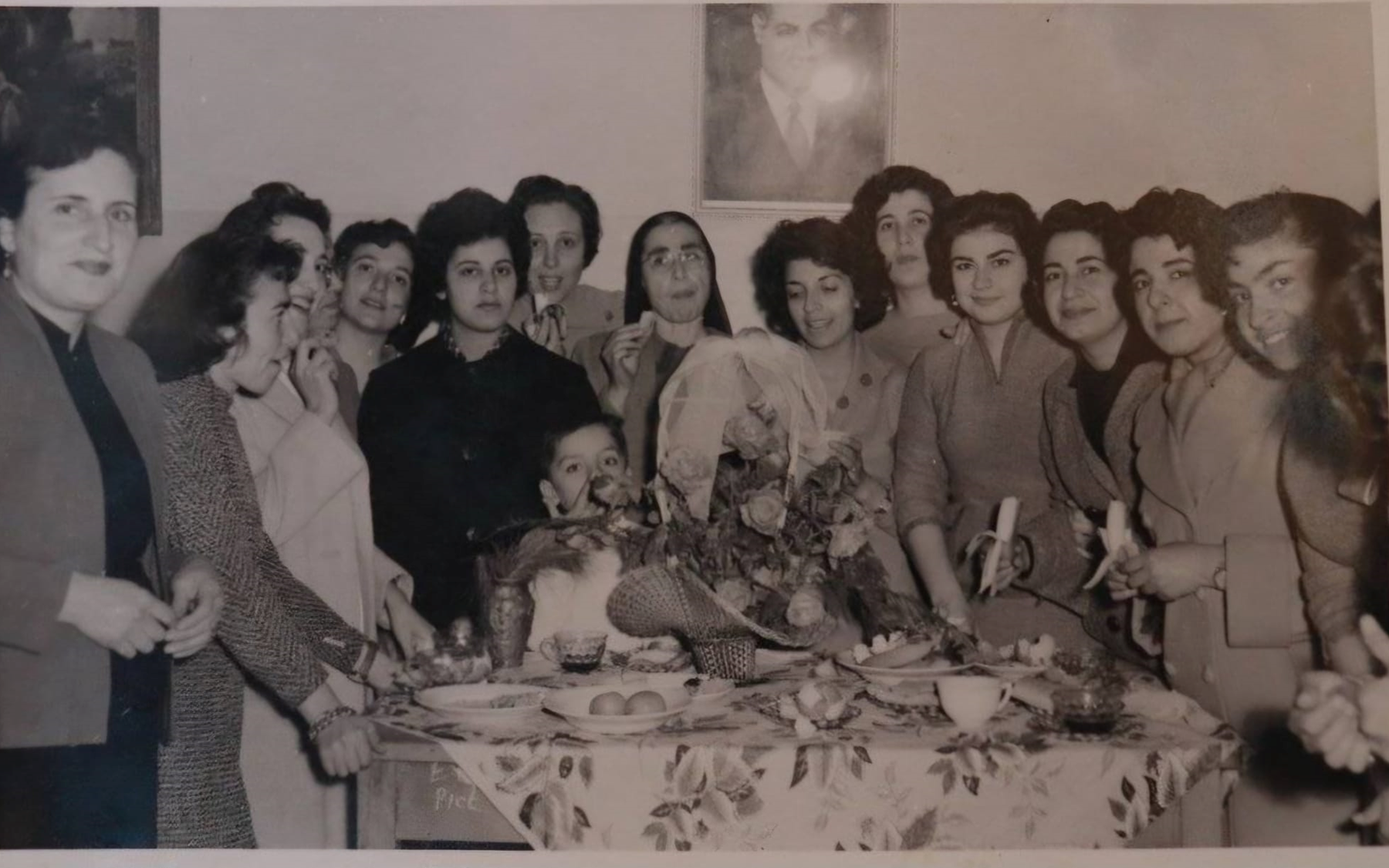 مدرسات في مدرسة التطبيقات المسلكية بحلب