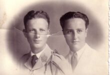 طاهر وزياد الأتاسي في أواخر ثلاثينات القرن العشرين