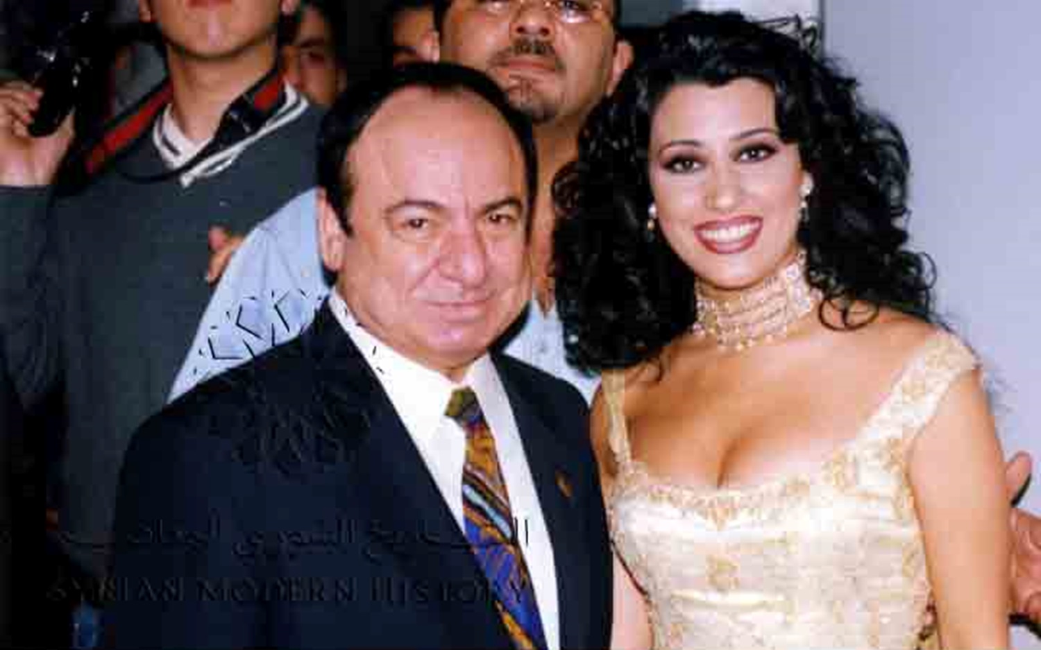 الفنان صباح فخري والفنانة نجوى كرم