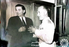 رئيس الشعبة الثانية والسفير الأميركي في نادي الضباط في دمشق