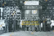 مبنى قيادة أركان الجيش الفرنسي في جبل الدروز عام 1940م