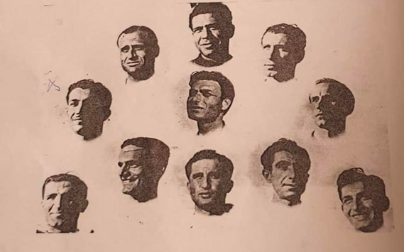 أعضاء منتخب سورية في كرة القدم عام 1943م