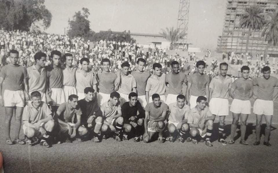 فريق نادي حلب الاهلي ونادي الأهلي المصري عام 1961م