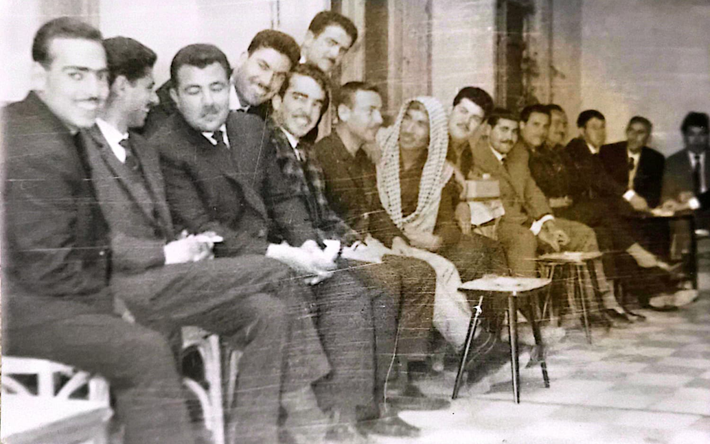 من حفل وداع الدكتور عدنان حمدان في دوما قبل مغادرته إلى ألمانيا عام 1967م (2)